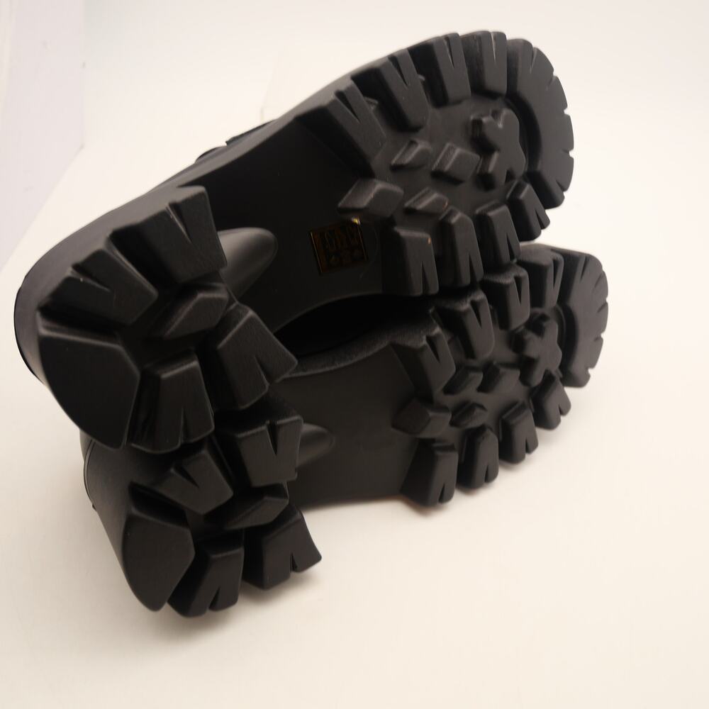 DREAM PAIRS Women's 7 Platform Loafer Chunky Heel Platform y2k Black NEW - Picture 4 of 9